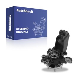 AutoShack Front Right Steering Knuckle for 2012-2018 Ford Focus 2.0L FWD | Passenger Side | 5-Lug | Wheel Bearing Hub Assembly Replacement KN1035008
