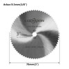 76mm HSS Circular Saw Blade 72T with 9.5mm Arbor for