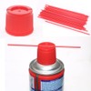 100PCS Spray Can Straws,Plastic Replacement Spray Can Extension Straws,10pcs Spray