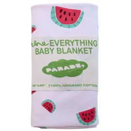 Parade Everything Organic Baby Blanket Watermelon
