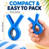 Beach Towel Clips for Beach Chairs – Strong Plastic Towel