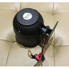 ES626 Universal Replacement ABS Alarm Siren - High Decibel Loudspeaker for Car Alarm Systems, DC12V 15W 120dB (Black)