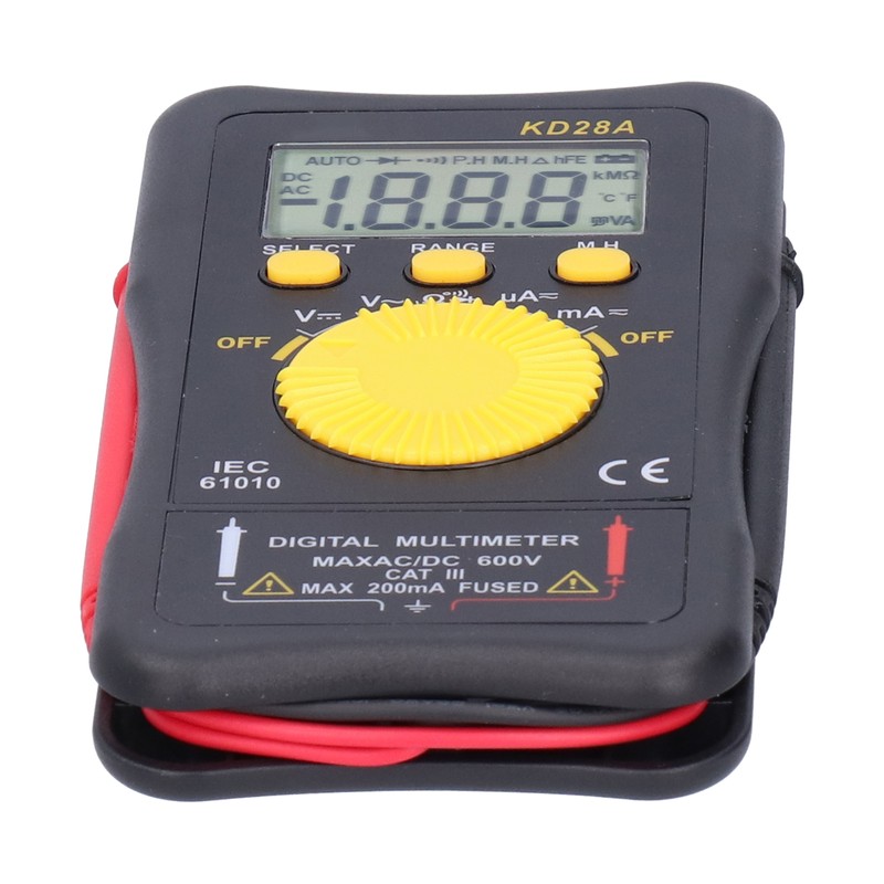 Multifunction Multimeter Intelligent Digital AntiInterference Automatic Overload Protection Voltmeter