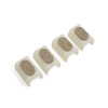 Design61 Felt Glides Set of 4 for Cantilever Chair Glides