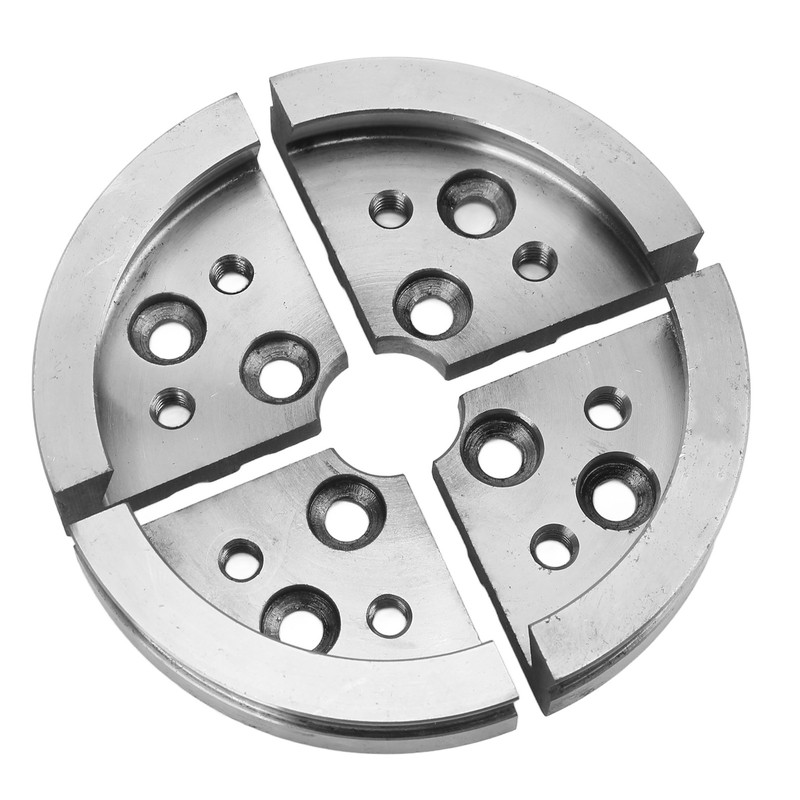 Wood Lathe Chuck Strong Wear Resistant Compact Stable Performance Woodworking