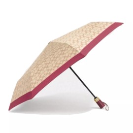 COACH FULL SIZE UMBRELLA IN SIGNATURE CLUSTER PRINT, BRAND NEW, ACCESSORIES