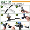 Meonum 65FT Garden Watering System, Quick Connector Drip Irrigation Kit,