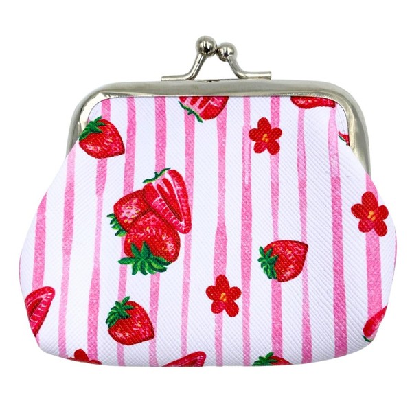 MDSTYLE Kiss-Lock Coin Purse for Women, Girls, Kids - Cute