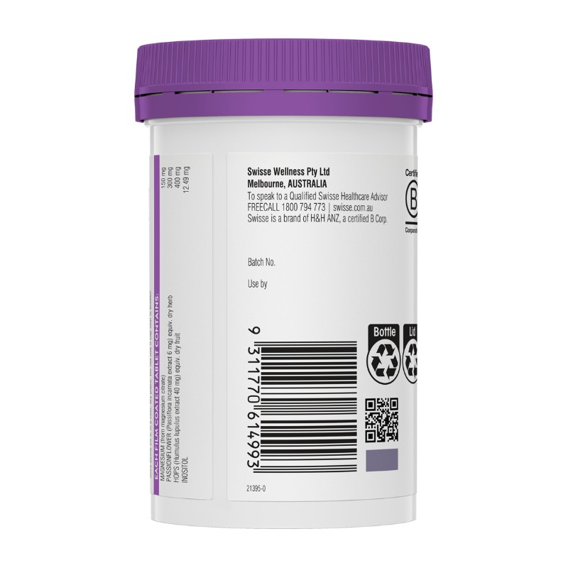 Swisse Ultiboost Magnesium + Sleep 100 Tablets
