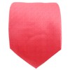 TigerTie Satin Silk Tie Red Rose Patterned - Tie Silk