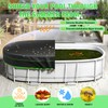 9x18 Ft Oval Pool Cover - Heavy Duty Solar Rectangular