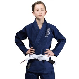 Venum unisex teen Minimalist BJJ gi, Navy/Blue, C0 US