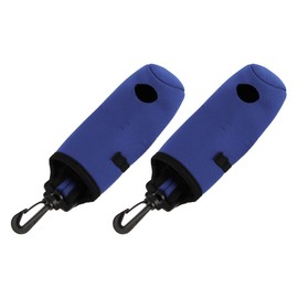 Laroal 2 Pieces Golf Ball Carry Bag, Golf Tee Holder Bag, Portable Golf Ball Holder with Clip for Men and Women