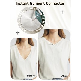 HOUSE DAY Micro Stitch Gun for Clothes,Tagging Gun for Clothing,Stitchy Quick Clothing Fixer Sewing Hemming Quick Stitch with 2 Needles,1320 Black & 1320 White Micro Fasteners