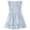 Gymboree,Girls,and Toddler Linen Summer Dresses,Linen Blue,2T