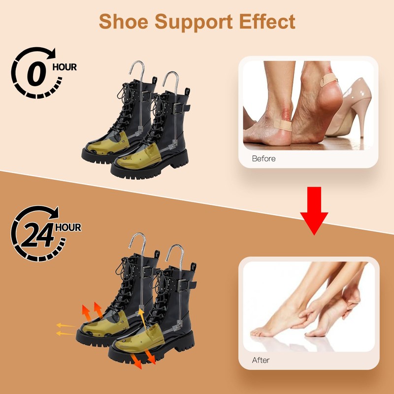 UHIAGREE Boot Stretchers for Cowboy Boots, Adjustable Boot Stretcher for