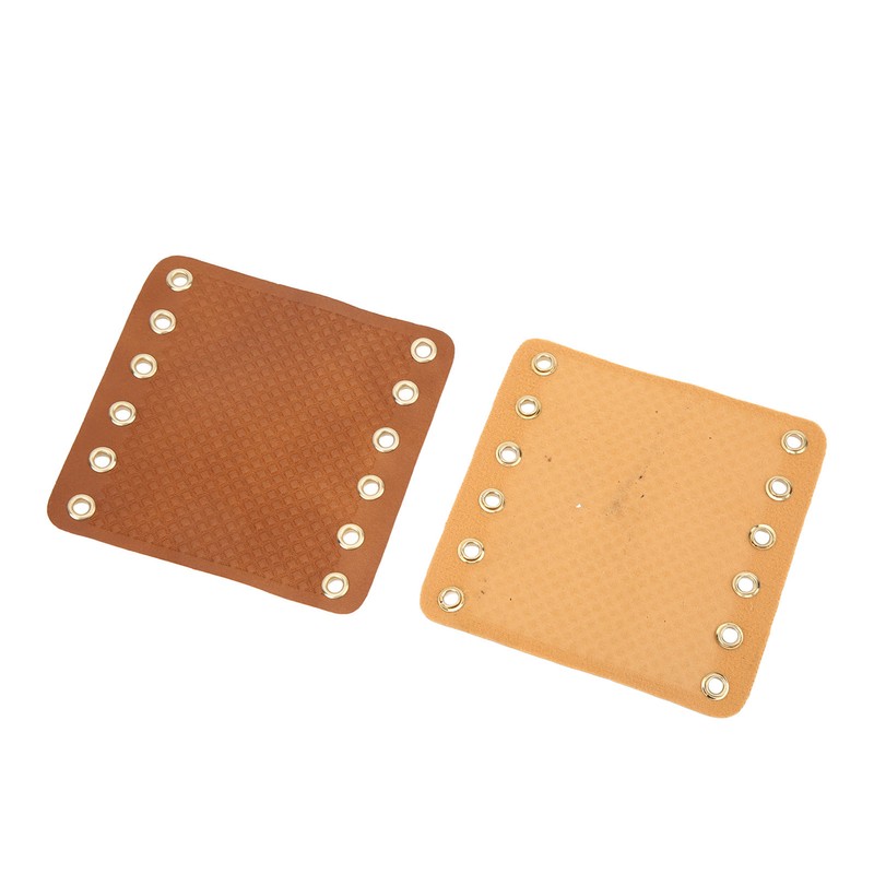 Motorcycle Hand Grip Cover Fiber Simulated Leather Anti Slip Retro