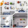FIRINER 2 Pcs Mounted Ball Wall Storage 4 Vertical Football