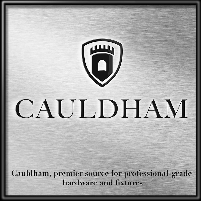 Cauldham Black Wood Screws #9 x 1-1/2 Inch for Door