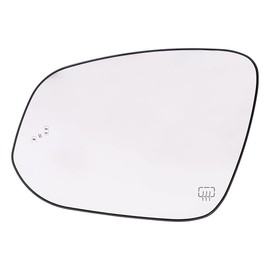 Brock Aftermarket Replacement Driver left Mirror Glass and Base with Blind Spot Detection Compatible with 2014-2019 Toyota Highlander