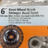 PFERD 764015 6" PSF Stringer Bead Knot Wheel 020 CS