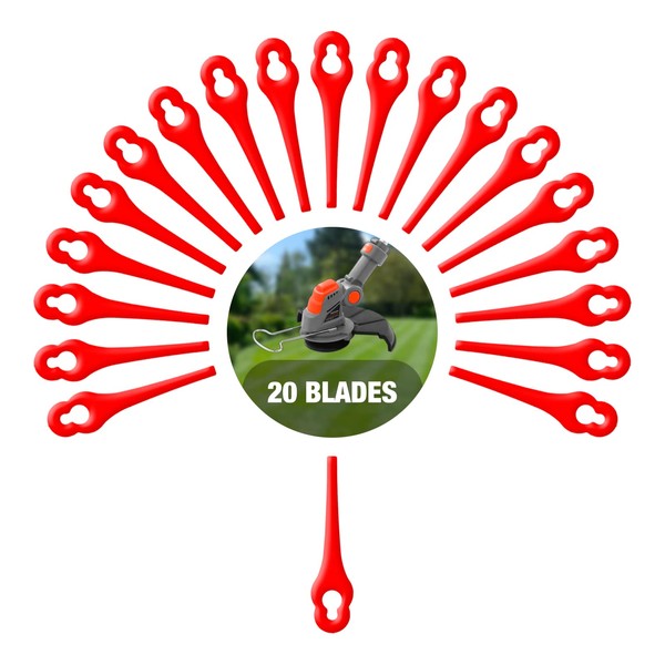 Terratek Genuine Replacement Grass Strimmer Blades Multi Pack for the