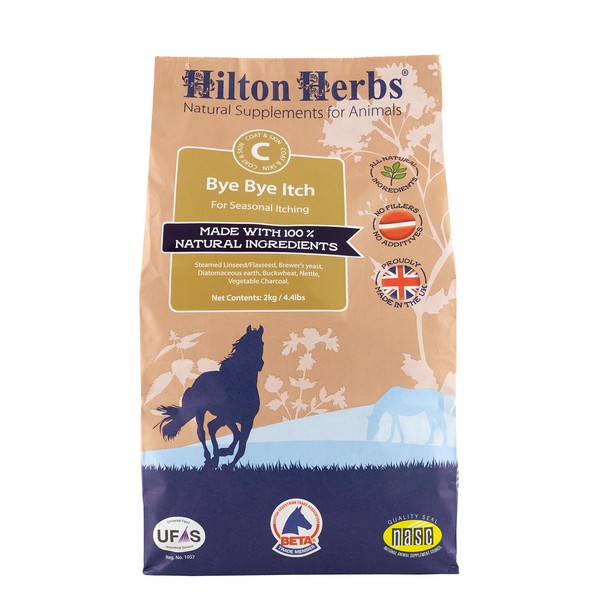 Hilton Herbs 70404 Bye Bye Itch Equine Supplement 1 Piece 4.4lb