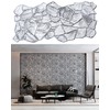 Dundee Deco 3D Wall Panels - White Charcoal Faux Stone