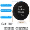 Luminuti 2 Pcs Car Cup Holder Coaster, Car Cup Holder