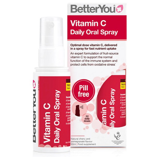 BetterYou *BetterYou Vitamin C Daily Oral Spray 50ml - Expiry 04/24