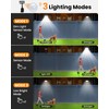 Thumok Clip On Solar Lights Outdoor with Motion Sensor -