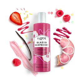 I LOVE Glazed Raspberry Bodywash, 360ml