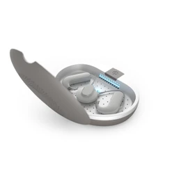 flow-med Dry Space UV - Dry Box for Hearing Aids - Designed for Cochlea Implant Systems - Hearing Aid Cleaning with UV Lamp - Hearing Aid Dryer - High Quality Hearing Aid Accessories