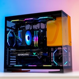 TZMRIT KF420 DGT ARGB CPU with Temperature Display for Intel LGA 1700/1200/115X/1851/1366/2011 for AMD AM4/AM5 (BK)