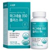 Magnesium 350 Plus B6 Nervous Stabilization Muscle Tension Relaxation Organic Salt Magnesium, 1 Piece, 90 Tablets / 마그네슘 350 플러스 b6 신경 안정 근육 긴장 이완 유기염마그네슘, 1개, 90정