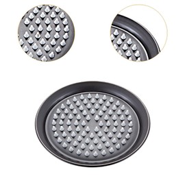 Milageto Shower Head Rainfall Showerhead,Easy to Install for Bathroom,Retro,Replacement Sturdy Shower Vintage 8inch, Black