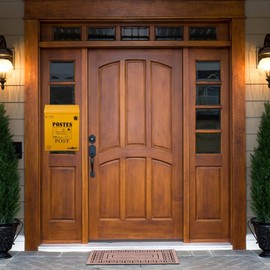 Wall Letterbox, Postbox, Wall Letter Box, Mailbox: Vintage Suggestion Box with Lock Postbox for Garden, Christmas, Decoration, Office, School, Country House Decoration, Hotel, Customer Centre, Wall