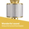MAX KM01 Bluetooth Karaoke Microphone with Speaker, USB, Micro SD,