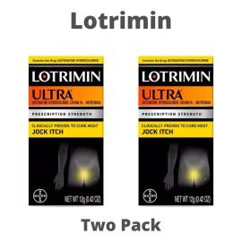 2 Pack Lotrimin Ultra Crema Af Clorhidrato De Butenafina