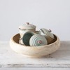 Creative Co-Op, Reactive Glaze, (Each One Will Vary) Mini Stoneware