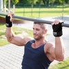 Weight Lifting Wrist Wraps Grip, Double Leather Weight Lifting Straps,
