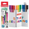 STABILO STABILO - Premium-Filzstift - Pen 68-18er Zick-Zack-Tischset - 18