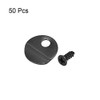 uxcell Frame Turn Button, 1/2" Metal Round with Screws for