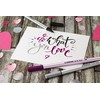 Premium Fibre-Tip Pen with Brush Tip - STABILO Pen 68