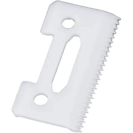 by MIA Replacement Clipper Ceramic Blade | White 2 Hole | for Cordless Magic Clippers 8148 | Zirconia Ceramic | 5 Star Series | Senior Cordless