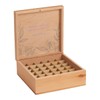 ECO. Modern Essentials Wooden Essential Oil Storage Box, 36 Slots