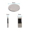 Yizhet 50 Pcs Neodymium Strong Magnets Cylinder Neodymium Magnet 8mm