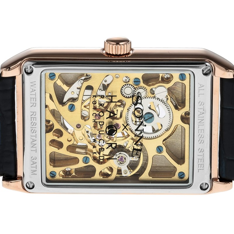 Sonne H021 Men's Watch, blue/gold, Watch Navy Dial