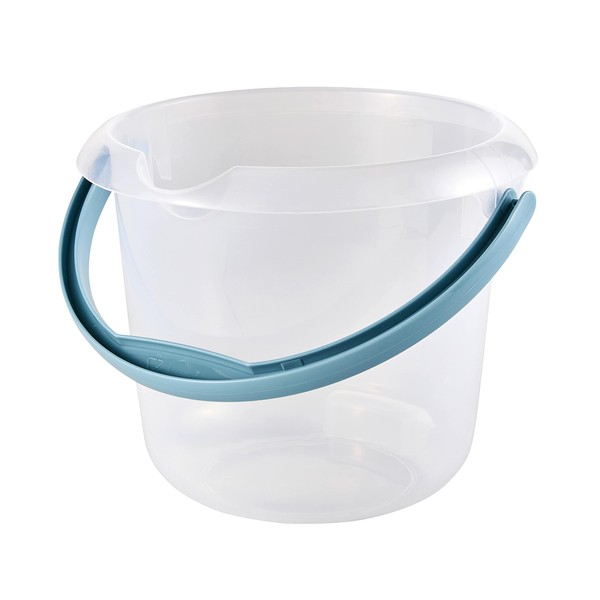 Keeper Bucket with Integrated Measuring Scale and Ergonomic Handle