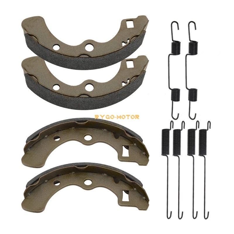 M MATI Rear Brake Drums & Brake Shoes For Kawasaki